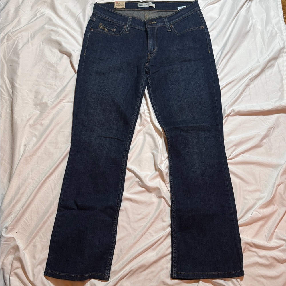 Levi's 524 Boot Cut Women's Jeans - Dark Wash